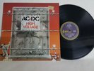 ACDC High Voltage Vinyl Record 2nd Press 1977 APLP.090 EX/EX