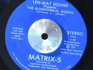 DISCO FUNK 45 - MATRIX-5 - BICENTENNIAL BOOGIE 1976 Len-Mat BREAKS VG+ HEAR