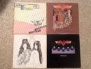 AEROSMITH Vinyl LP 4 Record Lot: Toys In The Attic, Rocks, Draw The Line, Live