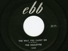 rare Doo Wop 45 ROULETTES FIVE ORLEANS The Way You Carry On Ebb M-