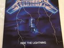 Metallica 1984 -Ride The Lightning LP Original Alt