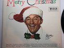 BING CROSBY ORIGINAL Merry Christmas Decca Records DL-8128 1955 Holiday Vinyl LP