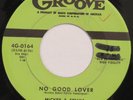MICKEY & SYLVIA No Good Lover GROOVE 45 mod R&B 1956 original 7” VG+ HEAR