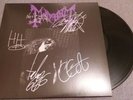 MAYHEM LIVE IN LEIPZIG LP VINYL SIGNED AUTOGRAPHED 1BURZUM1 DARKTHRONE RARE