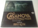 IL CASANOVA DI FEDERICO FELLINI Nino Rota *SEALED* Orig 1976 ITALY Soundtrack LP