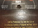 Kiss Crazy Nights Promo Lp w Hype Sticker Original Vinyl Simmons Stanley Nr Mint