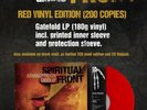 SPIRITUAL FRONT Armageddon Gigolo LP RED VINYL 2018 LTD.200