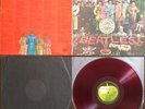 The Beatles - Sgt Peppers (1972) LP (VG++)  MEGA Rare RED Vinyl Apple 1st OIS