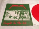 METALLICA - Caught In The Act... - 1990 HETFIELD LP ON RED VINYL