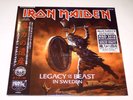 IRON MAIDEN - LEGACY OF THE BEAST IN SWEDEN / LIVE 2018 - 2LP GOLD VINYL V117