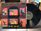 Black Flag In My Head 1985 Lp Record Henry Rollins