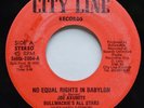 JOE AXUMITE No Equal Rights In Babylon CITY LINE ROOTS REGGAE WACKIE'S 45 mp3