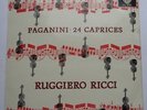 SXL 2194 - PAGANINI - 24 Caprices RUGGIERO RICCI - Excellent Condition LP Record