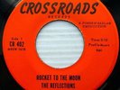 REFLECTIONS white doo-wop VG++ original CROSSROADS 45 ROCKET TO THE MOON PC149