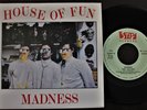 MADNESS 1983 SINGLE MADE IN PORTUGAL 45 PS 7 *HOUSE OF FUN*