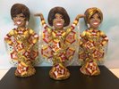 Diana Ross and the Supremes dolls sculpture  art