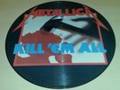 Metallica Picture Vinyl Kill Em All LP Album
