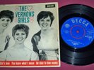 THE VERNONS GIRLS Lover Please EP, RARE FOOTBALL POOLS 7