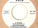 THE PRECISIONS A Place Never Let You Go DREW DETROIT  NORTHERN SOUL 45