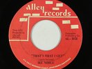 Northern Soul 45 - Ike Noble - That's What I Get - Alley - mp3