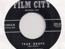 RODD ROGERS KEITH : Tear Drops / My Guiding Light (Film City 1025) Song Poem 45