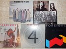 Foreigner, 5 Vinyl Record Lot, All LP, 4 US 1st Press Double Vision 4 Head games