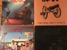 AC/DC Lot-4 LP/Vinyl-back in black/dirty deeds/let there be rock/for those about