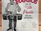 Tito Puente - Mambos Volume 1 RARE 10” TICO-101 VG+/VG+