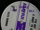 Fats Domino**** 53 YEAR OLD RADIO STATION PROMO-AUSTRALIA PRESSING