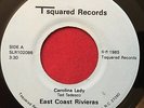 EAST COAST RIVIERAS   CAROLINA LADY   RARE NC MODERN SOUL BEACH 45   T SQUARED