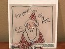 Eric Clapton “Happy Xmas” 7” Vinyl Flexi Disc Promo Christmas Record Rare