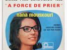 NANA MOUSKOURI A force de prier GAINSBOURG france BIEM 1963 fontana 460862 ME EP