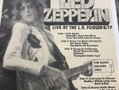LED ZEPPELIN / Live at The L.A. Forum 6/77   Free Shipping