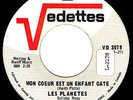 CANADA 1968 FRENCH QUEBEC GARAGE ROCK LES PLANETES : MON AMI NOIR