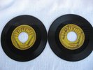 2 Vintage SUN Record Label 45's-#193/Doctor Ross and #219/Billy