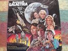 Signed Battlestar Galactica Record Richard Hatch Dirk Benedict Herb Jefferson