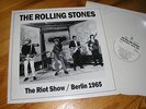 ROLLING STONES - THE RIOT SHOW / BERLIN  1965  -  WHITE VINYL  -  LP