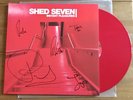 Shed Seven  - Instant Pleasures 12” Red Vinyl Lp signed autographed