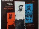 * THELONIUS MONK Plays The Music of Duke Ellington MONO DG Riverside RLP 12-201