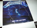 METALLICA : Ride The Lightning 2016 REMASTERED LP VINYL SEALED