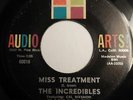 THE INCREDIBLES Miss Treatment /All of a Sudden 45 Audio Arts NORTHERN SOUL HEAR