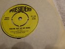 VIOLA WILLS  -  YOU'RE OUT OF MY MIND / ANY TIME  -   UK PRESIDENT PT.154 (1967)