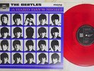 BEATLES A HARD DAY'S NIGHT EMI/ODEON EAS-70132 Japan MONO CLEAR RED VINYL LP
