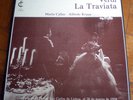 Verdi La Traviata - Callas Kraus - Live Lisbon 1958 - Carillon stereo 3LP box NM