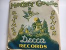 FRANK LUTHER mother goose rhymes & songs 3x 78 Decca Set w/Book