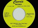 Deep Funk/Crossover Soul 45 - Jean and Donnella - Get Ready - Carrie - VG++ mp3