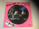SEX PISTOLS..NEVER MIND THE BOLLOCKS..UK ISSUE P/DISC ALBUM VIRGIN .VP2086