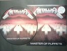 Metallica master of puppets picture disc rare  Vinyl 12