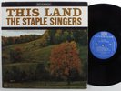 STAPLE SINGERS This Land RIVERSIDE LP mono soul gospel