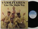 VIOLINAIRES Live The Right Way CHECKER LP soul funk gospel SHRINK HEAR